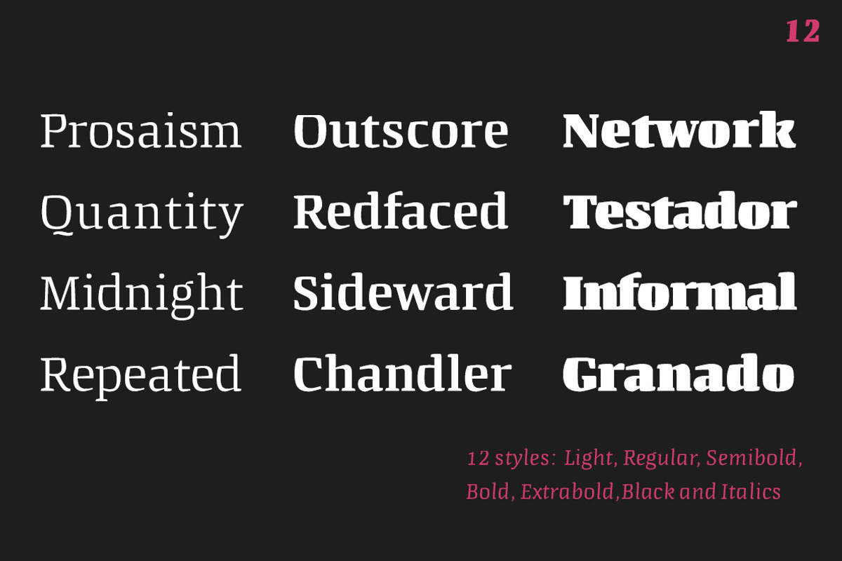Quador Display, a Serif Font by fontador (Photo 6 of 8)