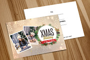 CHRISTMAS POSTCARDS - BUNDLE 75% OFF, a Card Template by PixelsDesign (Thumbnail 6 of 8)