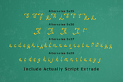 Actually Script, a Script Font by Eltypesstudio (Thumbnail 15 of 15)