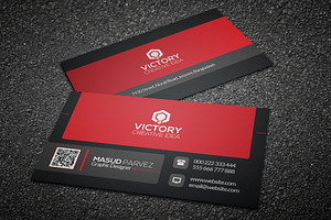 Winter Corporate Business Card