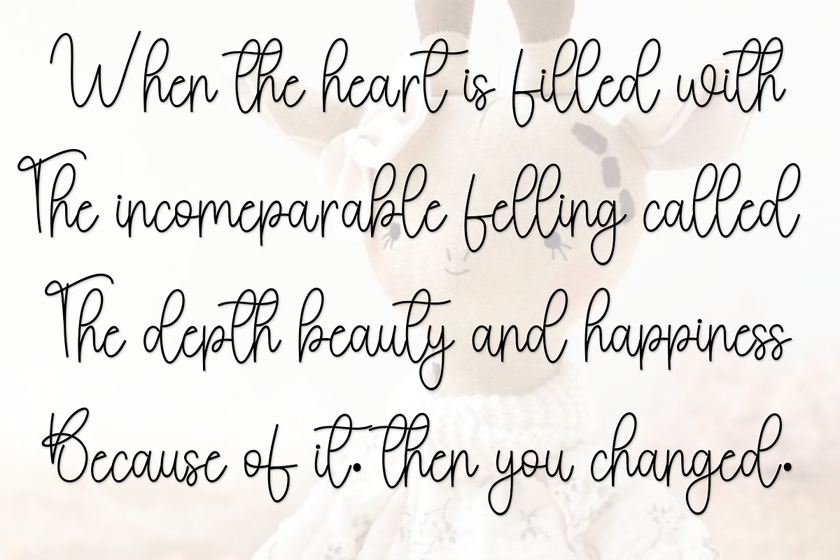 Painting, a Handwritten Font by FreshTypeINK (Photo 2 of 7)