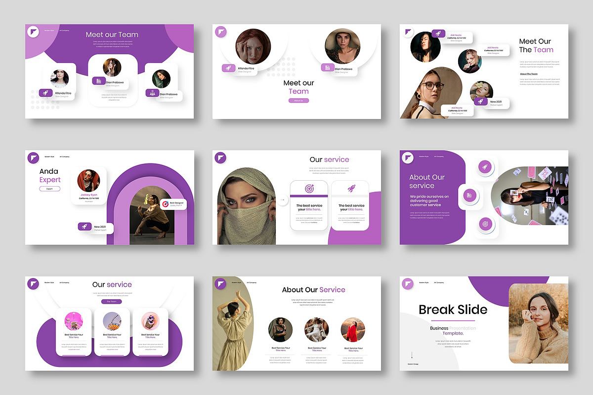 Anda - Business Google Slide Templat, a Presentation Template by Dens Creative Studio (Photo 3 of 6)