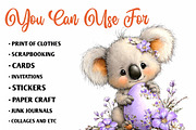 Whimsical Easter Animals Clipart, an Illustration by CreationArt (Thumbnail 4 of 7)