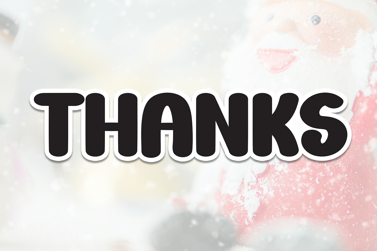 Snow Santa | Script Font, a Script Font by Scratchones (Photo 8 of 8)