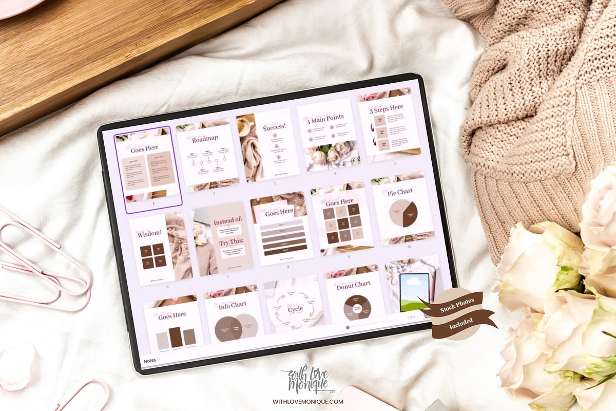 50 Instagram Post Canva Templates, a Social Media Template by With Love Monique (Photo 3 of 14)