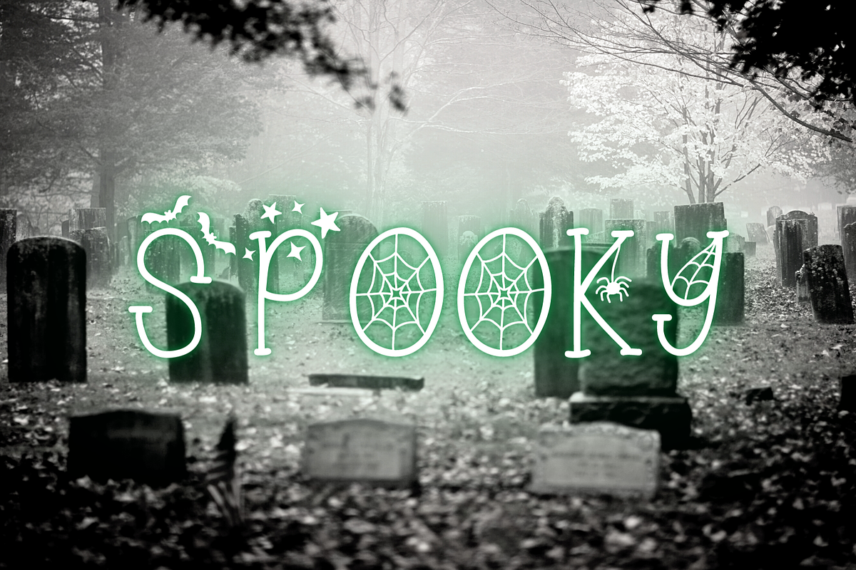 Spookerly Halloween Font, a Serif Font by Dancing with Ink (Photo 11 of 25)