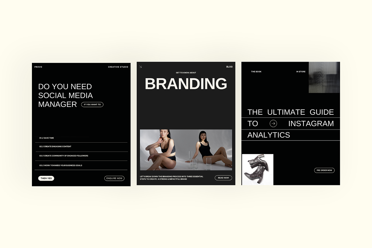 Instagram Branding Coach | Canva, a Social Media Template by Studio Provo (Photo 3 of 9)