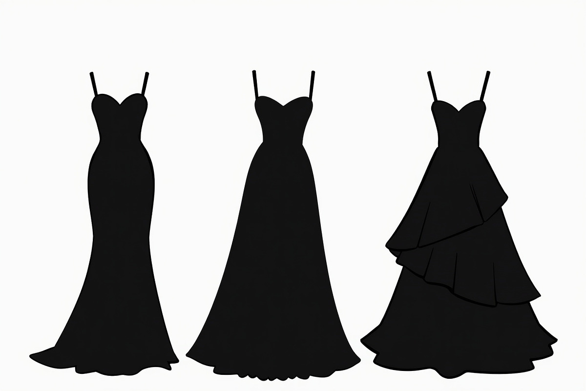 Elegant Gown Collection, an Illustration by balal (Photo 9 of 21)