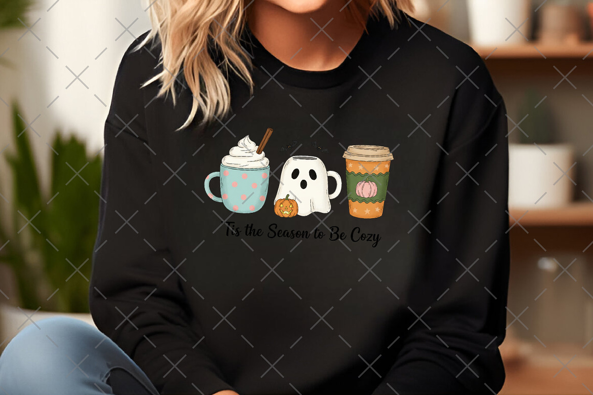 Cozy Halloween Fall PNG, an Illustration by Craft Nest (Photo 3 of 6)