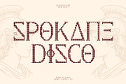 CS Spokane Disco, a Serif Font by Craft Supply Co. (Thumbnail 1 of 8)