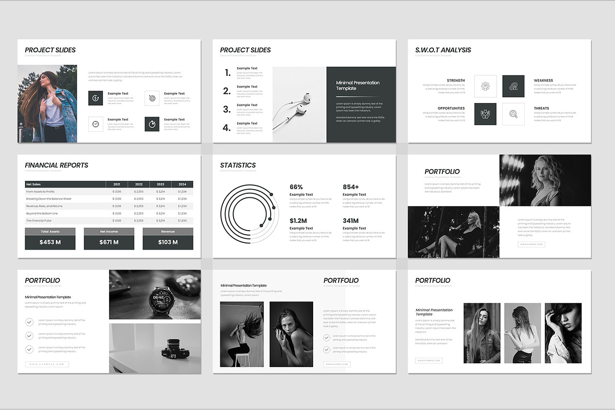 Minimal Keynote Template, a Presentation Template by Design Vault (Photo 4 of 6)
