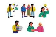 College Study Activities Vol. 2, a Person Illustration by SLAB! Design (Thumbnail 2 of 3)