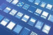 Blueprint Wireframe, a Wireframe Template by Sunbzy (Thumbnail 1 of 3)