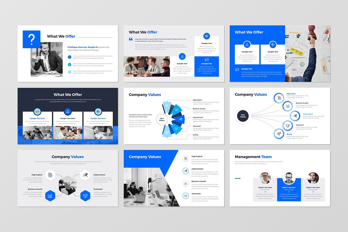 Business Plan PowerPoint Template, a Presentation Template by Orcshape Studio (Photo 13 of 29)