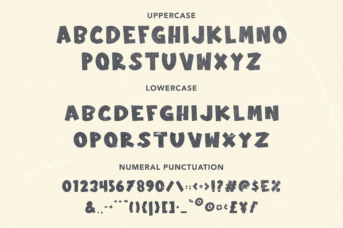 Cosmic Rock - A Comic Display Font, a Font by Arendxstudio (Photo 8 of 9)