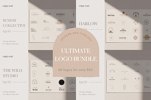 Ultimate Modern Logo Bundle