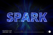 PSD Electric Editable Text Effect, a Layer Style Add-On by Photoshop Action (Thumbnail 3 of 19)