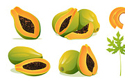 Fruit Cartoon Collection, a Decorative Illustration by YG Studio (Thumbnail 12 of 22)