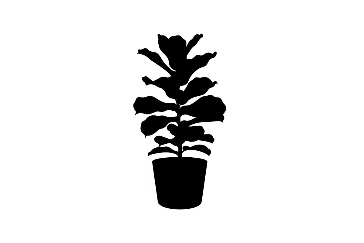 Minimal Potted Plant Silhouette, a Graphic by Artivon (Photo 10 of 10)