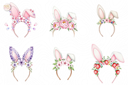 Easter Bunny Ears PNG Clipart Cute., an Object Illustration by KennedyStudio (Thumbnail 2 of 5)