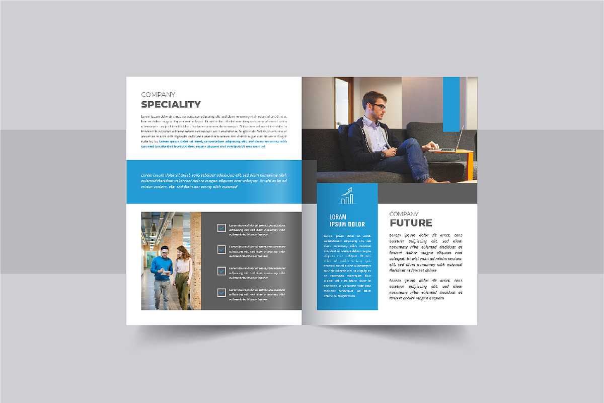 Company white paper design template, a Brochure Template by Pavel_design (Photo 9 of 9)