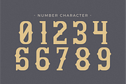 Bitchcraft - Western Slab Serif, a Slab Serif Font by Pian45 Studio (Thumbnail 3 of 8)