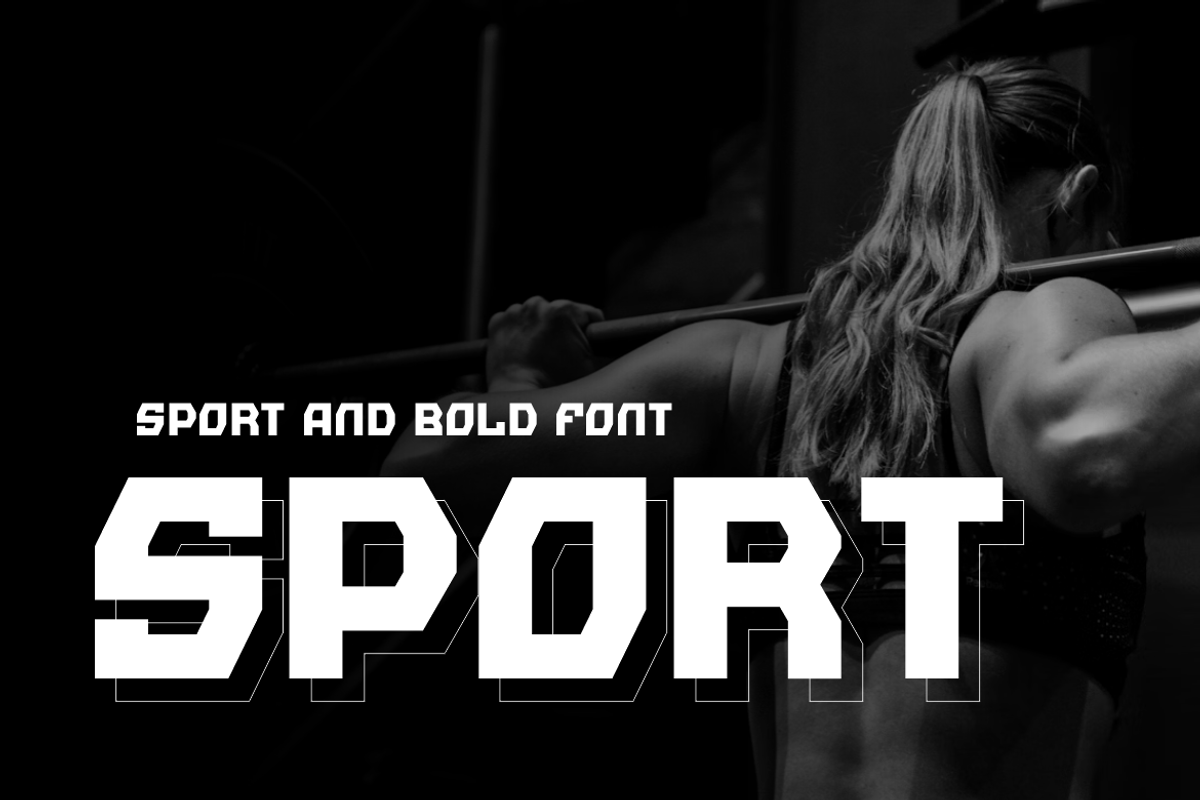 High Sporty Font, a Sans Serif Font by Iqsiart Studio (Photo 6 of 7)