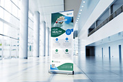 Medical Healthcare Roll Up Banner, a Print Template by VectStock (Thumbnail 5 of 6)