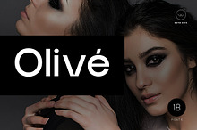 olive – Modern and minimal Sans