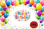 Happy Birthday to you text Clipart, a Decorative Illustration by VetalStock (Thumbnail 12 of 12)