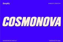 Cosmonova - Bold Display Font