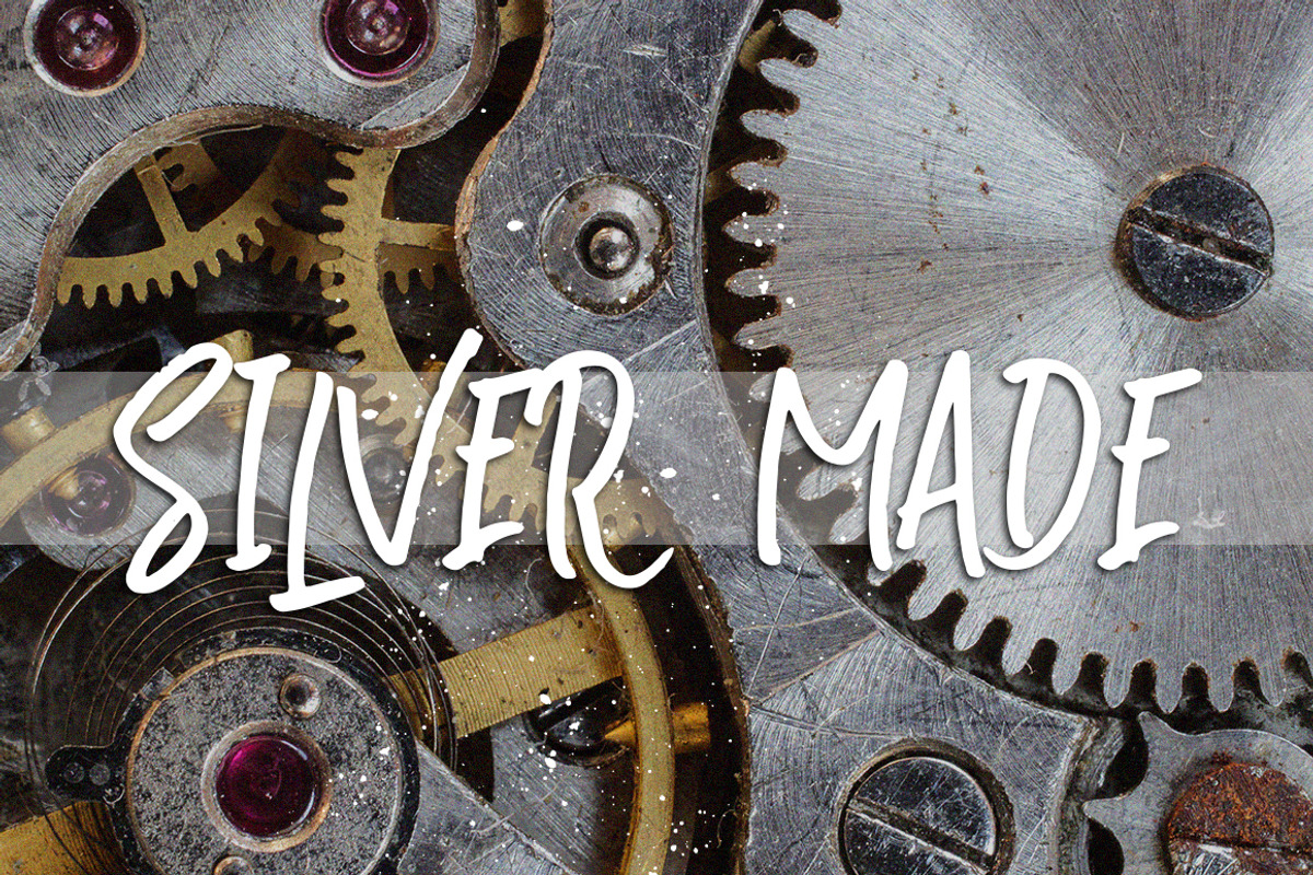 Silver Made Font, a Script Font by Eltypesstudio (Photo 6 of 10)