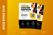 House Repair Flyer, a Flyer Template by MMPixelCraft (Thumbnail 1 of 6)