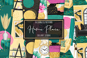 Home digital paper, furniture papers, a Pattern Graphic by Collart Studio (Thumbnail 1 of 9)