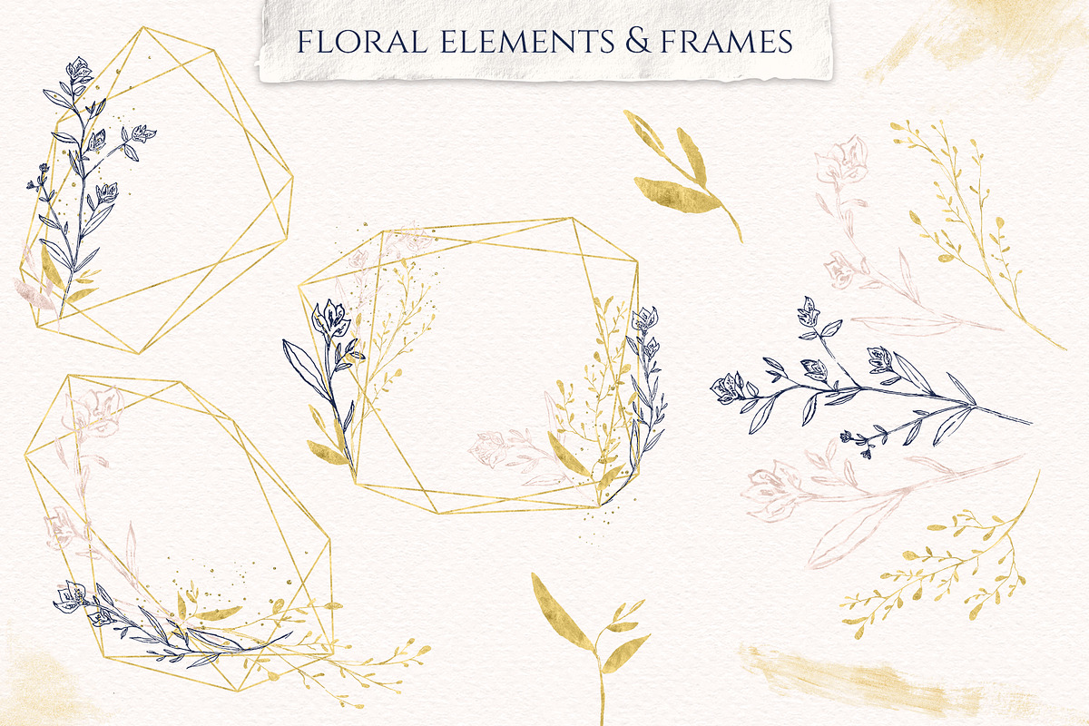 Charmed Ink Collection, a Texture Illustration by AJ Brushes (Photo 7 of 11)