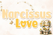 Narcissus Love - Handwritting, a Handwritten Font by Charmingbear59.design (Thumbnail 1 of 5)