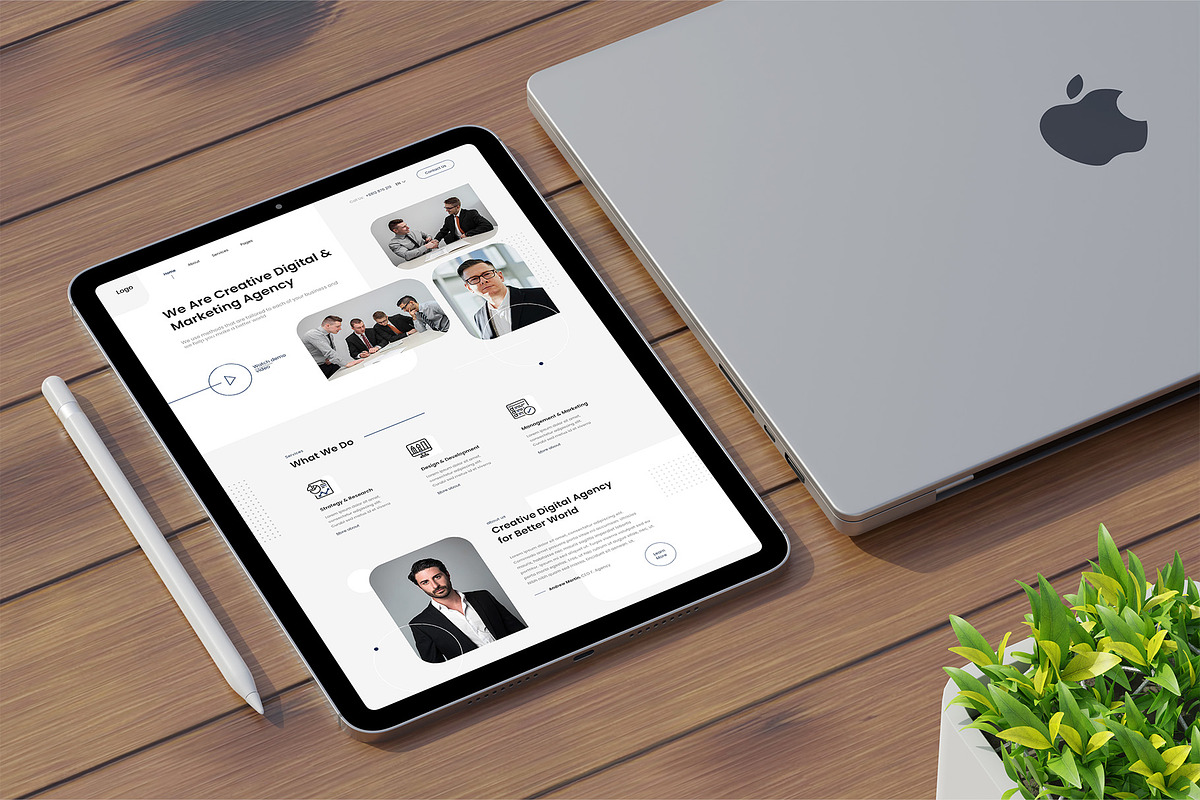 iPad Tablet Mockup Bundles, an iPad Mockup by Graphic Aesthetic (Photo 7 of 25)