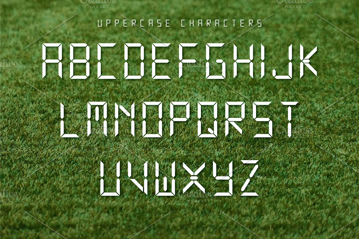 Electronic Sport Font preview 3