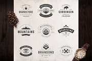 280 Outdoor logos and badges, a Branding & Logo Template by Vasya Kobelev (Thumbnail 36 of 83)