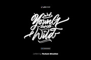 Lettering Brushes Procreate, a Brush Add-On by n.A Studio (Thumbnail 3 of 9)