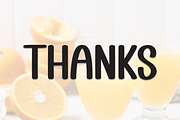 Orange Juice | Script Font, a Script Font by Scratchones (Thumbnail 8 of 8)