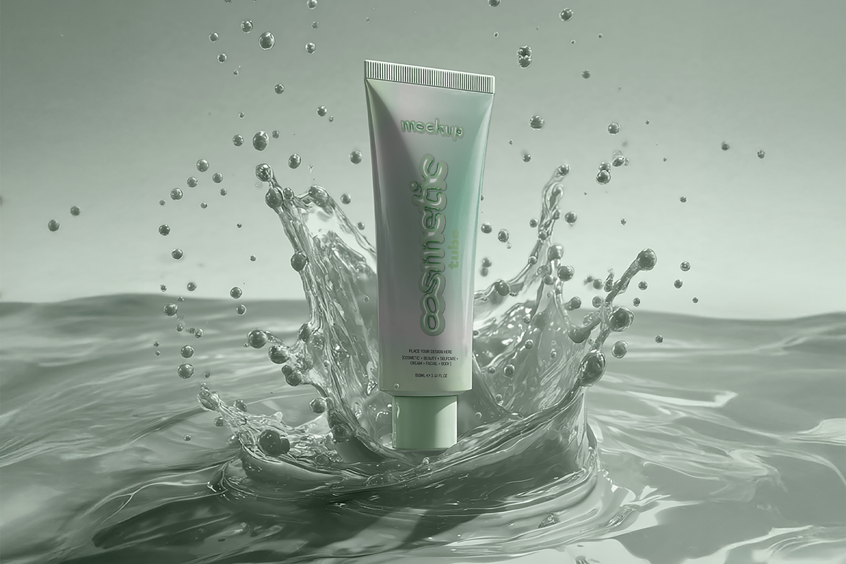 Cosmetic Tube Product Mockup, a Packaging Mockup by The Rose Project (Photo 1 of 4)