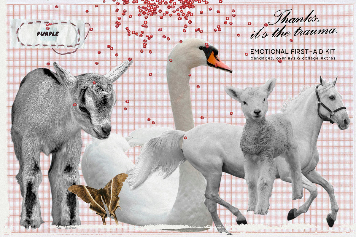 Thanks, it's the trauma: collage, an Object Graphic by Purple (Photo 8 of 11)