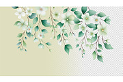 Floral Watercolor Clipart, a Decorative Illustration by BazziBa♥ (Thumbnail 10 of 12)