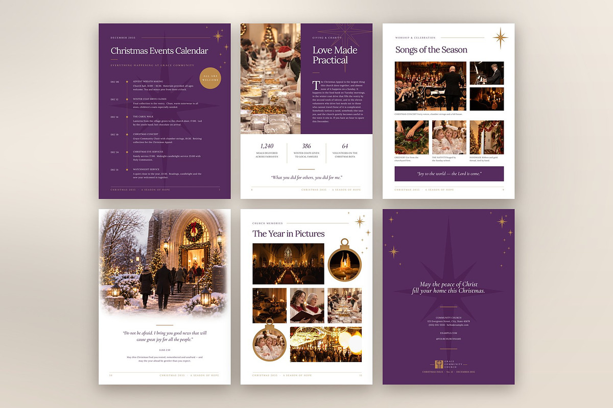 Christmas Magazine (Digital), a Brochure Template by BrandPacks (Photo 4 of 6)