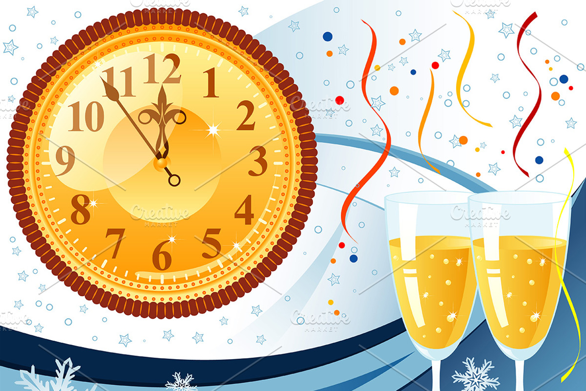 Christmas and New Year Backgrounds, a Decorative Illustration by TAlex (Photo 5 of 6)