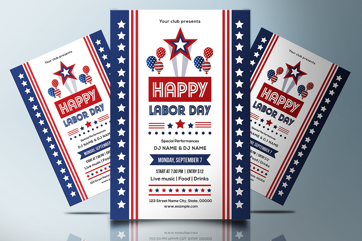 Us Labor Day Flyer preview 3