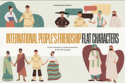 International People's Friendship, a Person Illustration by Promo Graphics (Thumbnail 1 of 6)