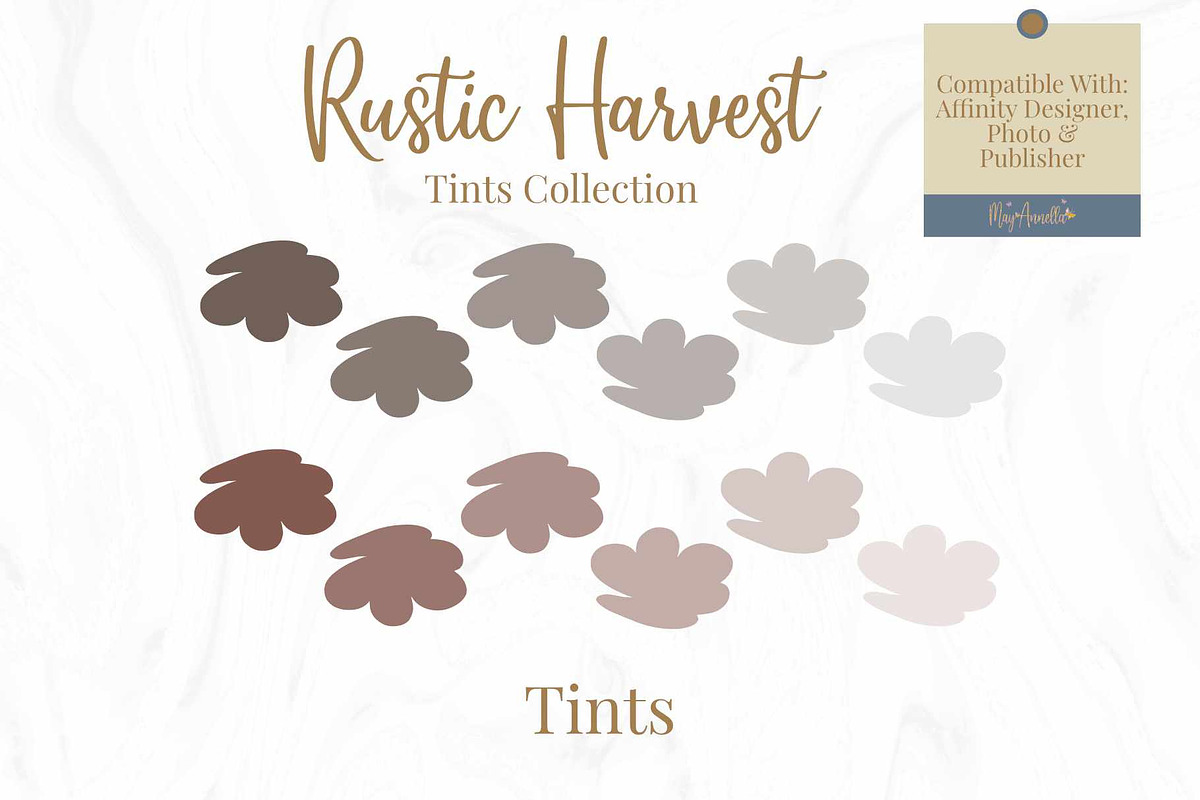 Affinity Autumn 72 Colour Palette, a Palette Add-On by May Annella (Photo 3 of 8)