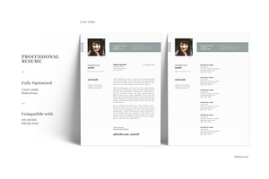 CV And Resume Design With Photo